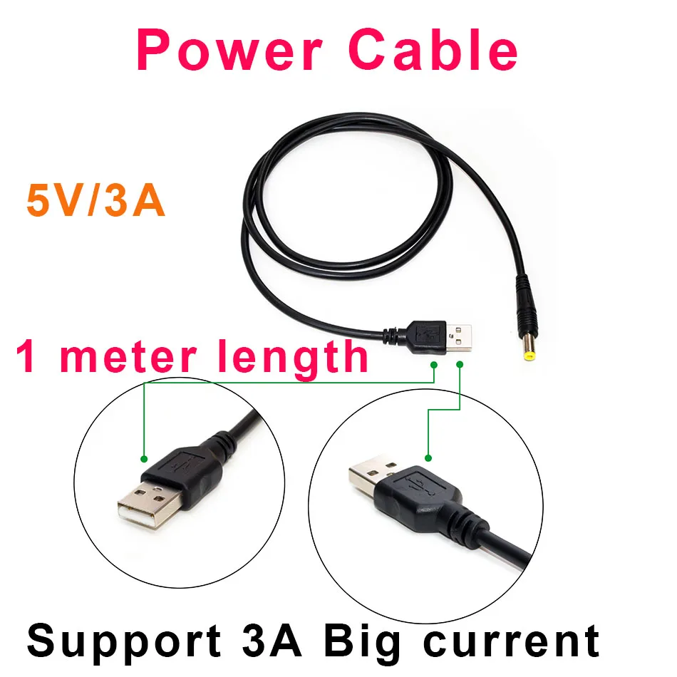 

[SmartFly] power cable power wire USB to DC 4.0*1.7mm 3A