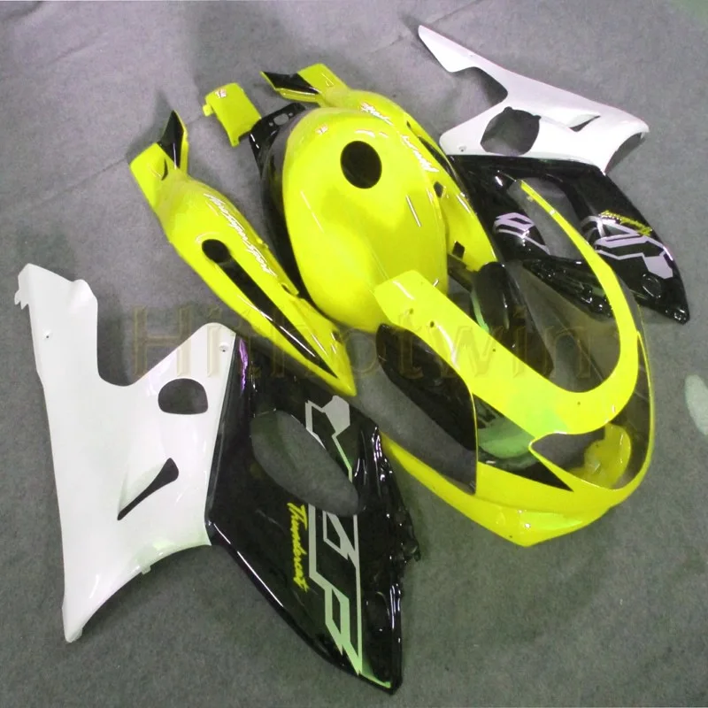 Пользовательские обтекателя Для Yamaha YZF600R 1997 1998 1999 2000 2001 2002 2003 2004 2005 Thundercat YZF-600R+ Болты+ красного и белого цвета - Цвет: F