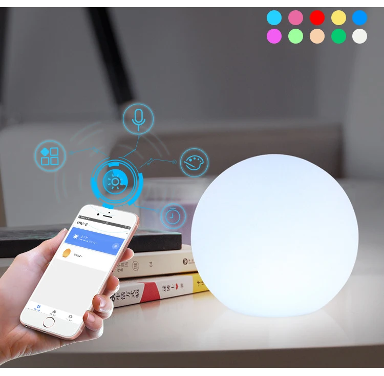 FRENKEVER Smart Управление лампы 1,5 W светодиоидная лампа с регулируемой яркостью Беспроводной светодиодный лампы RGBW LED Гостиная совместим с Alexa google home