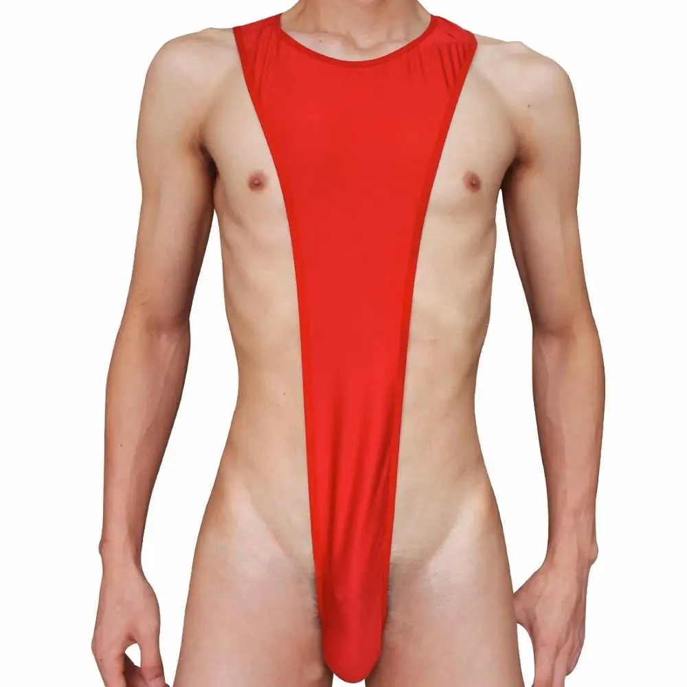 Mens Borat Mankini Swimsuits G-string Thong Underwear Leotard Swimwear Lingerie Male Thong Bodysuit Mankini Thong Swimming Suit
