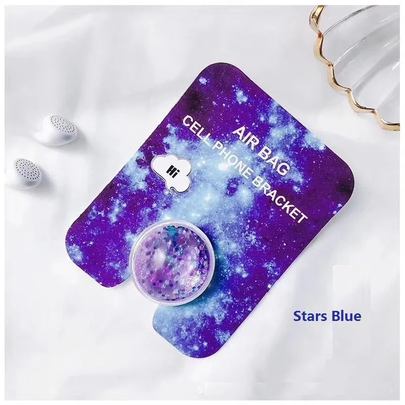 Многофункциональный телескопический держатель для телефона со звездным песком