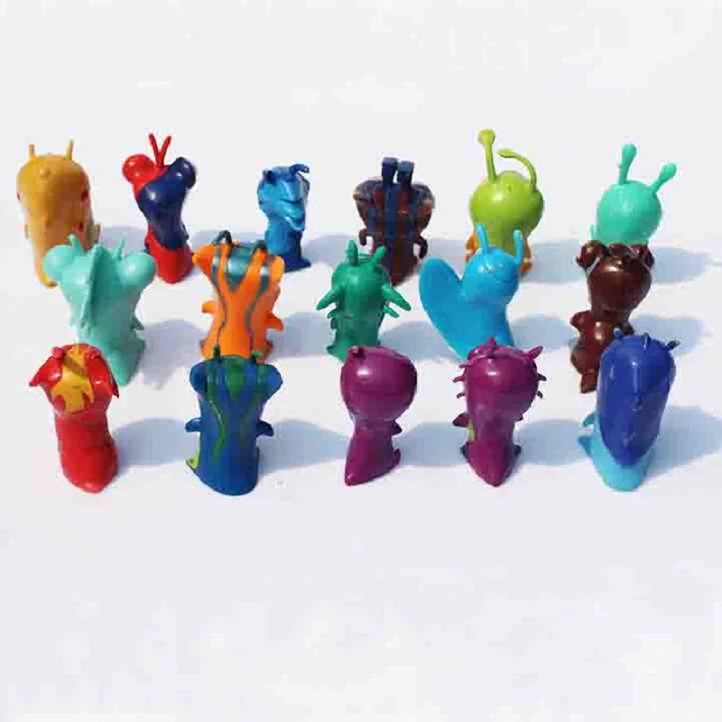 24 шт./компл. Slugterra фигурка модель игрушки Аниме Slugterra дисплей коллекция Brinquedos детей день рождения и Рождество Juguetes