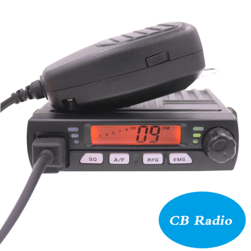

Mini mebile Car radio Station CB-40M 27mhz 8W 40CH 9/19 emergency channel CB Radio Smart Mobile Transceiver amateur Compact AM