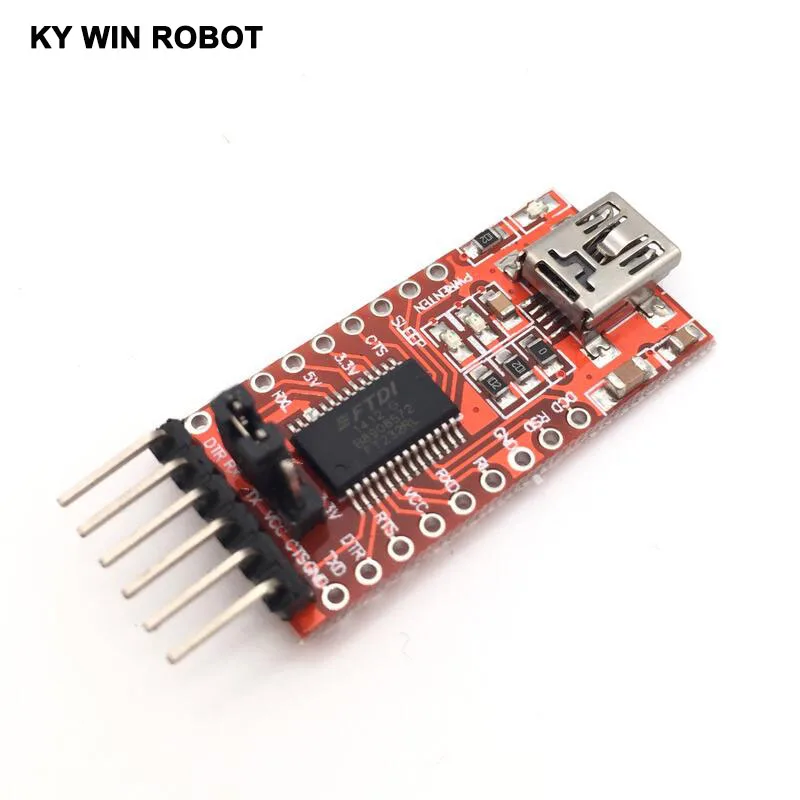 

FT232RL FTDI USB 3.3V 5.5V to TTL Serial Adapter Module Mini Port For Arduino