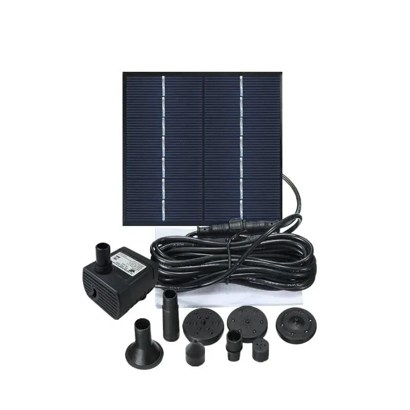 

1.5W Solar Garden Fountain Pump Waterfalls Power Solar Bird Fountain Powered Water Pump Birdbath Fountain