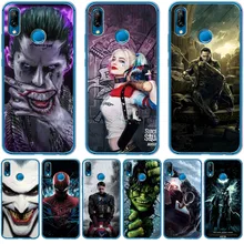 De Lujo Los vengadores de Marvel veneno Guasón para Huawei Mate 9 10 20 P8 P9 P10 P20 P30 Lite Plus Pro P funda inteligente cubierta Coque Etui
