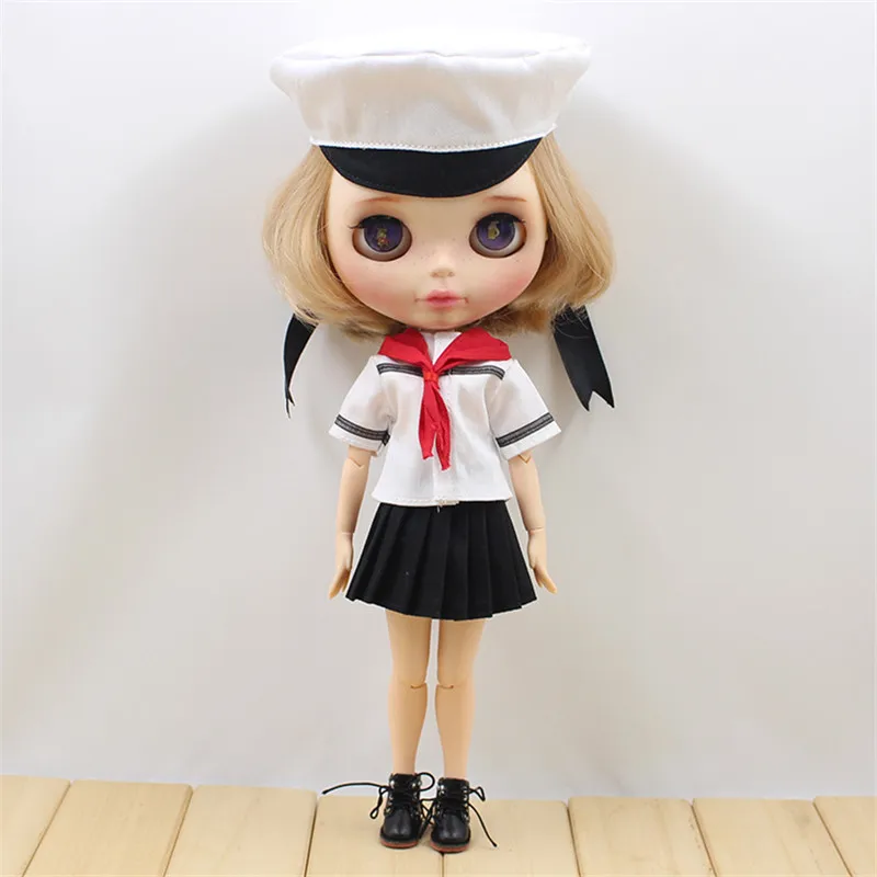 Милый костюм моряка подходит для 1/6 blyth кукла 30 см Высокая Кукла ледяной Bjd DIY игрушки модные аксессуары