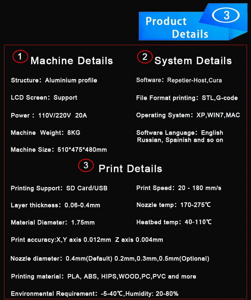 Tronxy 3d принтер X3 обновленные принтеры экстремально Высокая точность принтер машина с большим размером сборки 220*220*300 мм