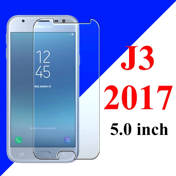 Защитное стекло для samsung Galaxy J2 Prime, защитная пленка для экрана J3 J5 J7, защитный чехол Samsyng Galax J 2 3 5 7, закаленное покрытие - Цвет: J3 2017