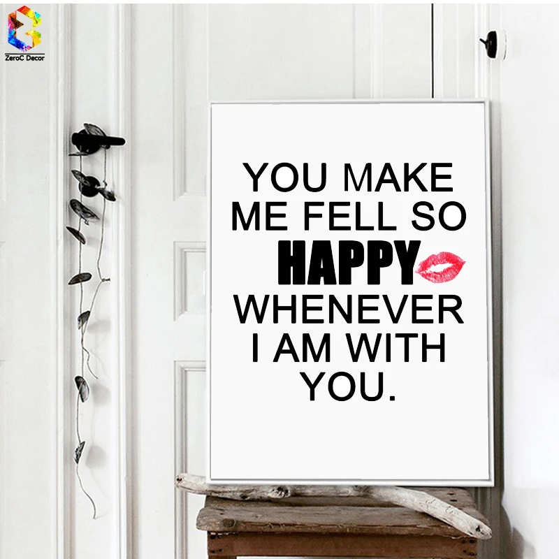 

Italy Love Poem Canvas Art Print Poster, Wall Art Picture for Living Room Decoration, Home Decor Painting