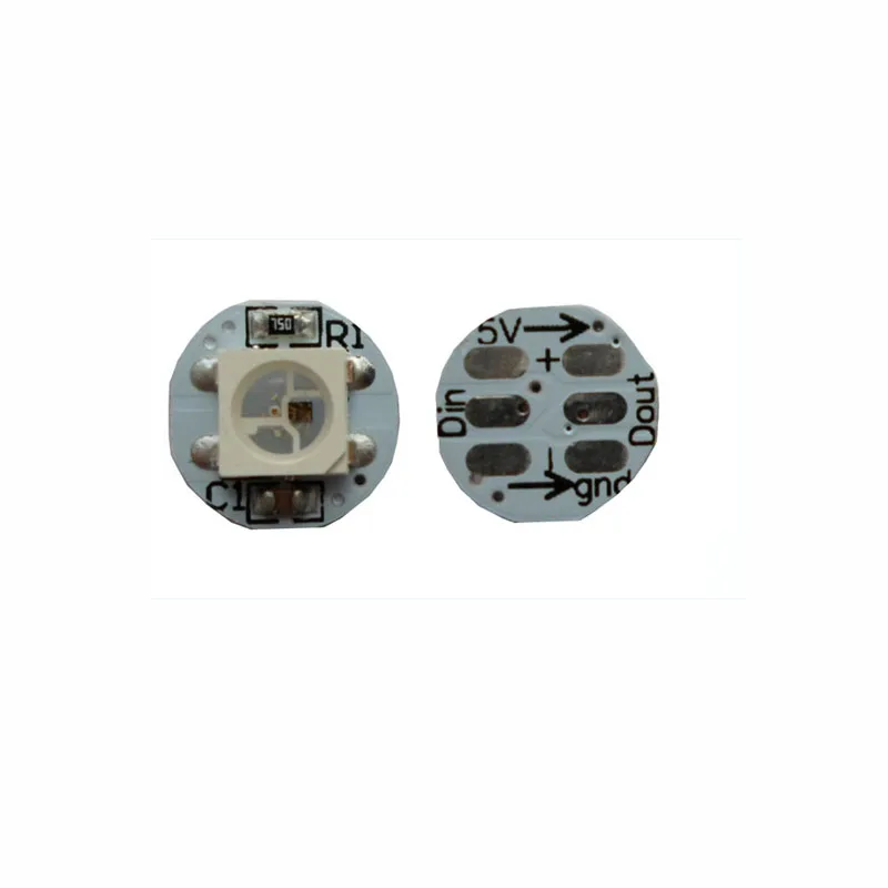 1000X DC5V APA104 5050SMD RGB светодиодный с 10 мм радиатор Экспресс