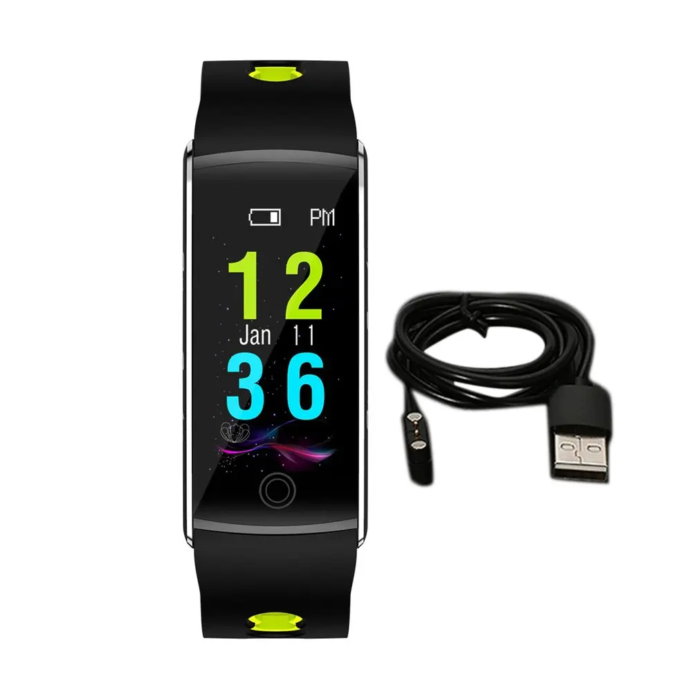 

F10 Smart Band Color Screen Fitness Tracker Smart Bracelet IP67 Waterproof Remote Control Sports Wristband 2018 New