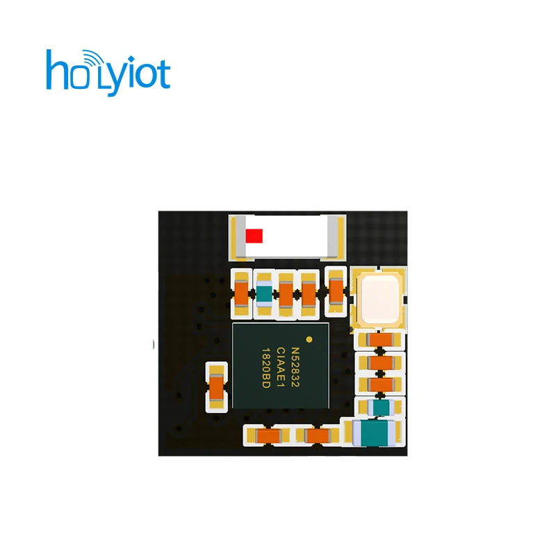 FCC CE TinyBLE Holyiot nRF52832 Bluetooth модуль с низким энергопотреблением BLE 5 0 для сетки