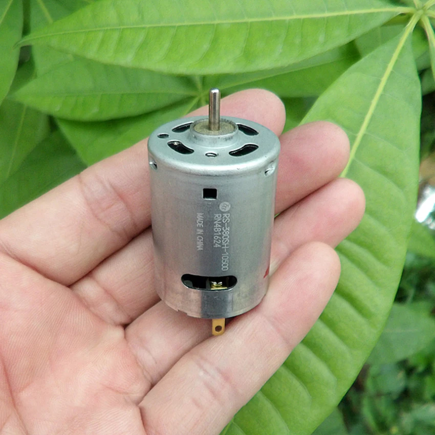 

1PC 380 model minature motor DC 24V 4800rpm DC motor 30MA micro current DC Motor Low Noise Electric Machinery Accessories HOT
