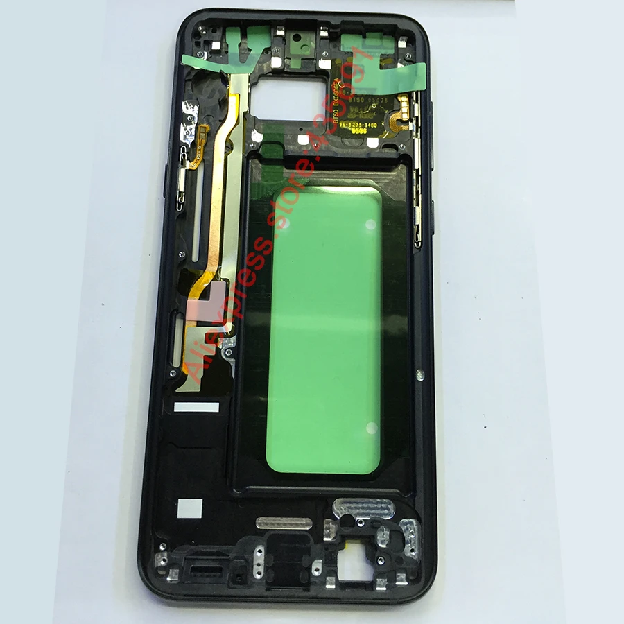 Средняя рамка для Samsung Galaxy S8 плюс S8+ G955 средняя часть металлический каркас Корпус шасси с небольшими Запчасти и боковые кнопки
