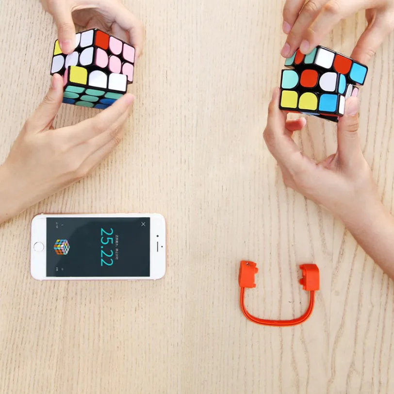 Xiao mi Youpin Smart mi Cube супер профессиональный магический куб игрушка с Bluetooth телефоном приложение волшебный куб для начинающих учебник Кубик Рубика