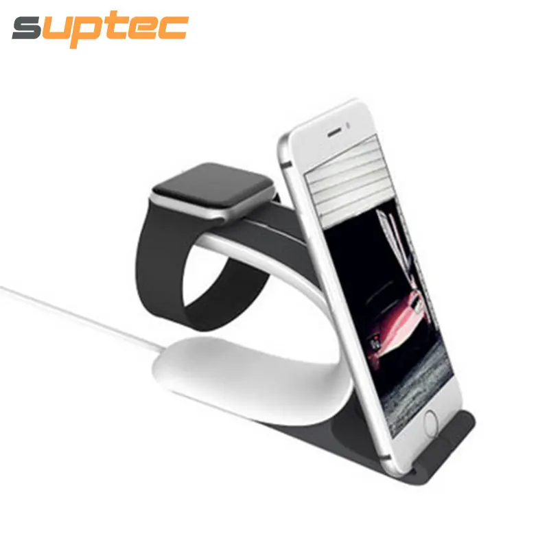 Multi function Phone Holder for iPhone Charging Stand Holder for Apple Watch iWatch Desk Dock Station