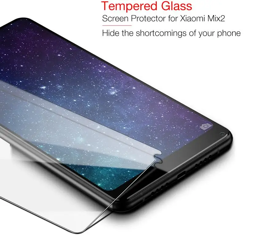 Mi X 2 Экран протектор для Xiaomi mi x 2 s Стекло закаленное царапинам уровень твердости 9H для Xiaomi mi x 2 S Защитная пленка Стекло