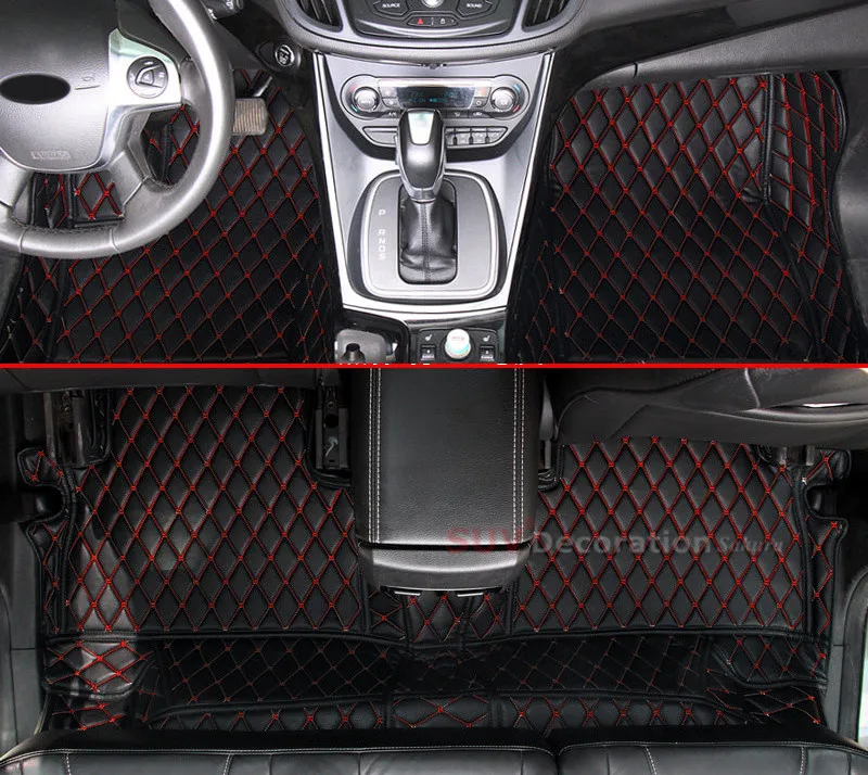 

Accessories For Ford S-Max 5 seats 2006 - 2014 Inner Car Floor Mats Covers Leather Foot Pad
