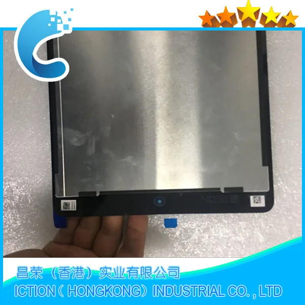 Черно-белый 9," ЖК-дисплей в сборе для iPad Pro 9,7" A1673 A1674 A1675 ЖК-дисплей с сенсорным экраном в сборе