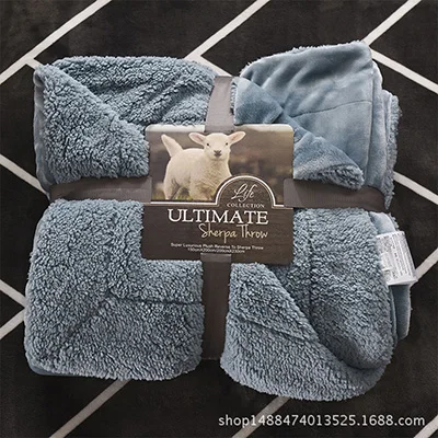 army blue Фланелевое Флисовое одеяло для кровати, дивана/кровати, плед для путешествий, теплое шерстяное одеяло из микрофибры, 4 сезона, одеяло s - Цвет: army blue