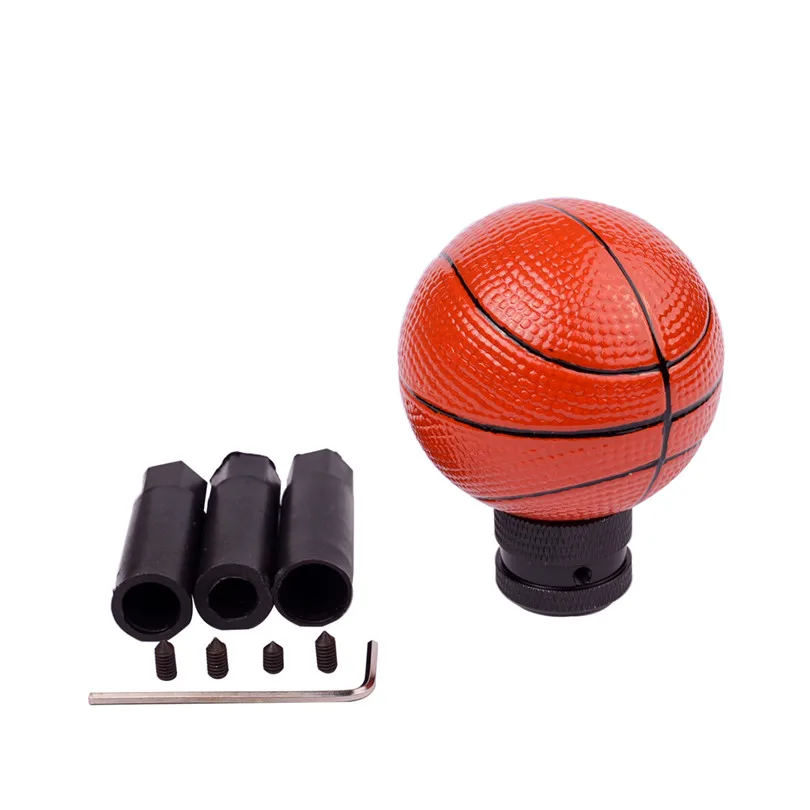

Basketball shift knob handle football shift knob automatic manual transmission knob lever car truck shape
