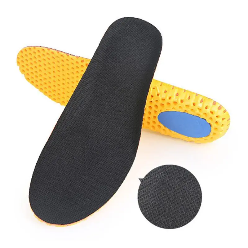 1 Pair Shoe Pad Insoles EVA Breathable Thick Deodorant Sweat Absorb Cushion Pain Relief Running Insole Sport Shoes Soft Support