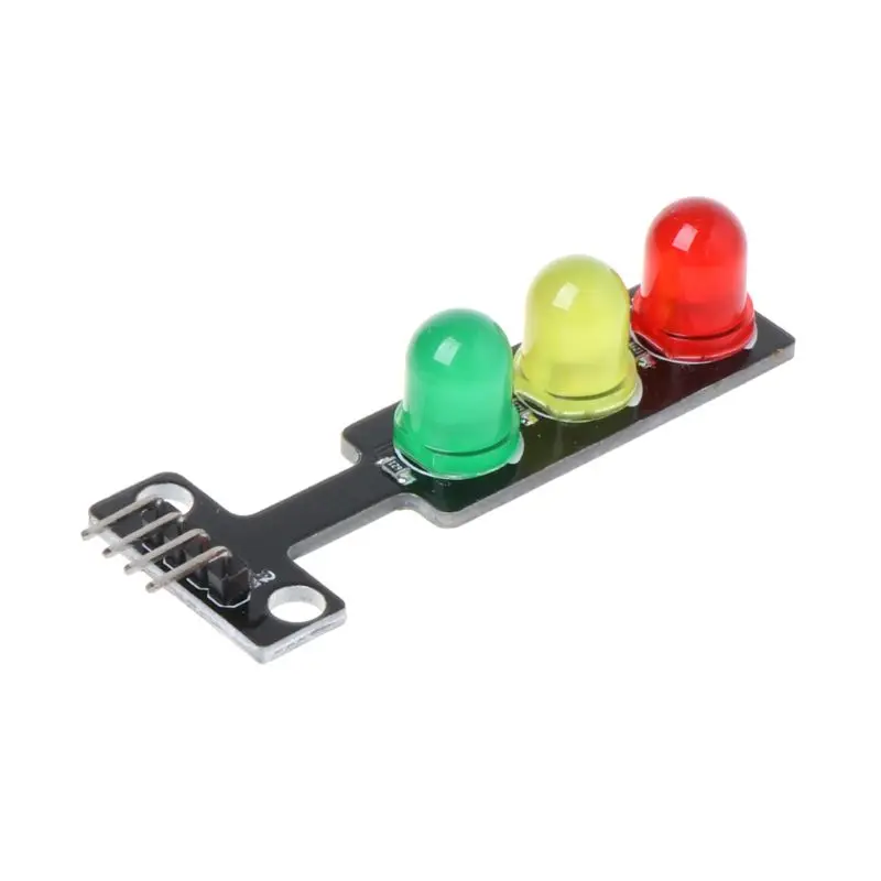 

Mini 5V Traffic Light LED Display Module for Arduino Red Yellow Green 5mm LED Mini-Traffic Light for Traffic Light System Model