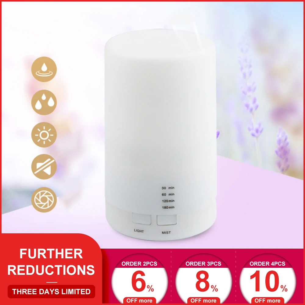 Зубчатый ультразвуковой увлажнитель воздуха usb зарядка 5 цветов светодиодный