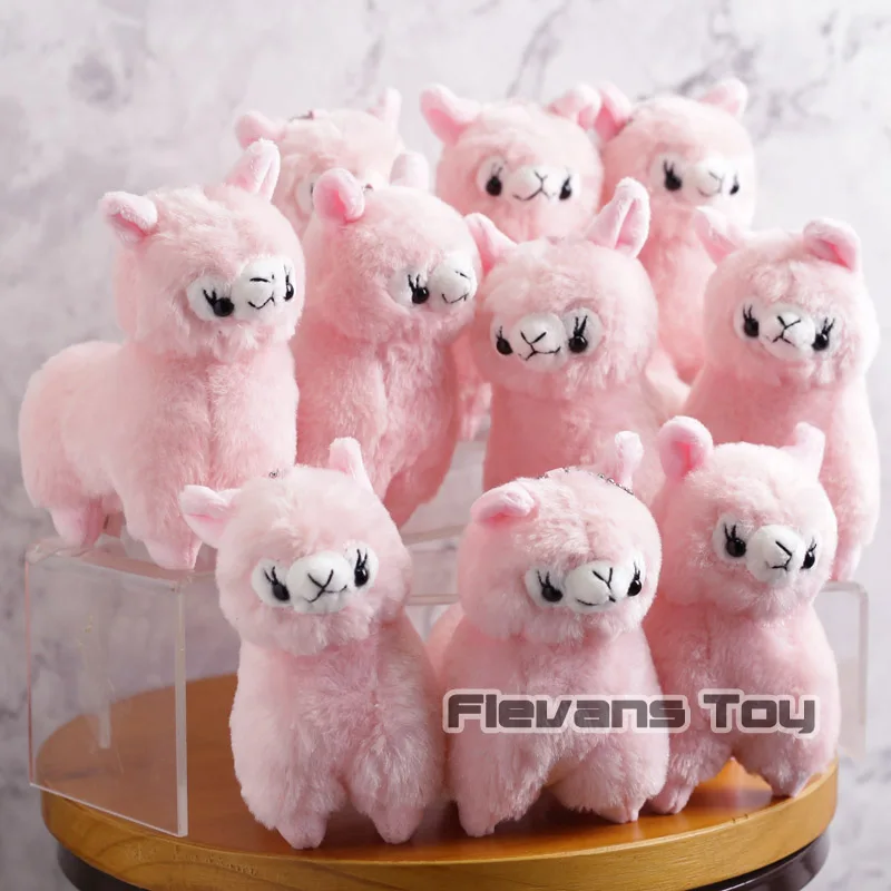 Kawaii плюшевая игрушка Альпака игрушки милые Llama Alpacasso мягкие игрушки Японские животные Альпака куклы дети подарок 10 шт./партия