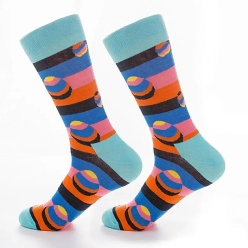 Mens Funny Socks Harajuku Cartoon Animal Puppy Dog Deer Casual Cotton Socks For Christmas Gift Creative Unisex Men Socks