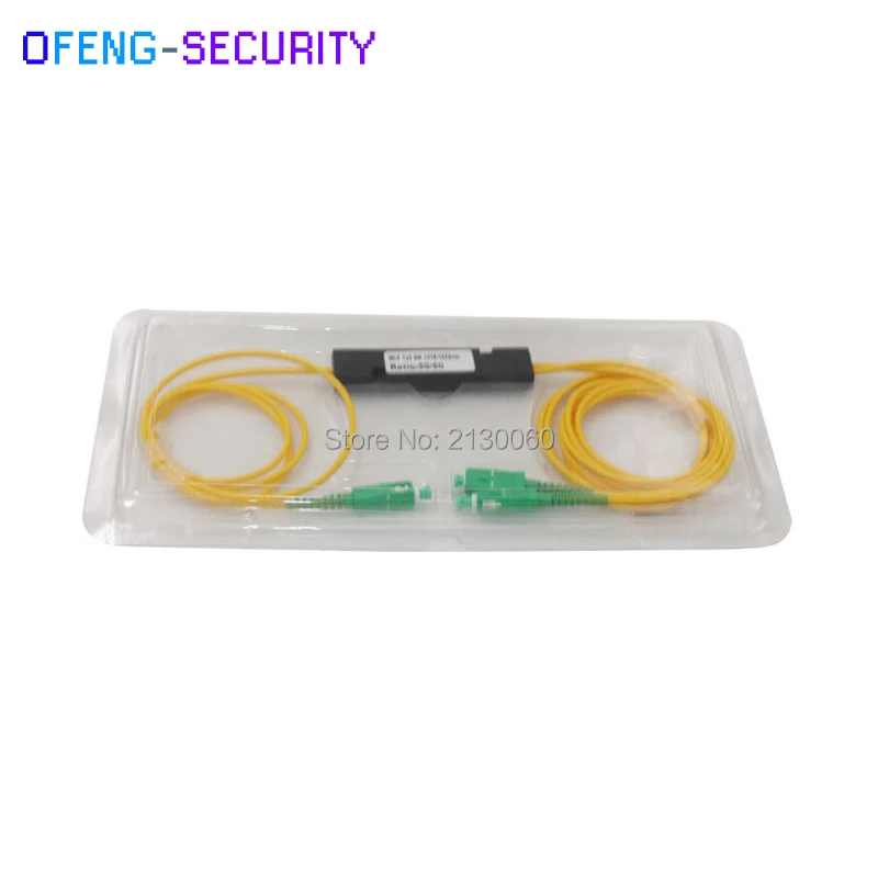 Высочайшее качество ABS SC-APC 1X2 PLC оптический разветвитель box одиночный режим с FTTH плосковолноводную оптический пара