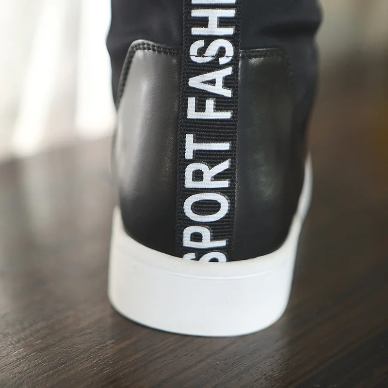 Детские сапоги для девочек Модные детские до колена Осенняя обувь из лайкры и