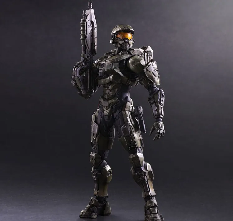 Играть искусств Кай Halo рисунок Halo 5 опекунов Master Chief рисунок PA 25 см ПВХ фигурку куклы Игрушечные лошадки дети подарок