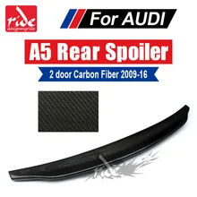 Carbon Fiber Rear Trunk Boot Lip Wing Spoiler For Audi A5 A5Q Coupe standard 2-Door 09-16 Caracter Style Boot Lip wing Spoiler Carbon Fiber Rear Trunk Boot Lip Wing Spoiler For Audi A5 A5Q Coupe standard 2-Door 09-16 Caracter Style Boot Lip wing Spoiler
