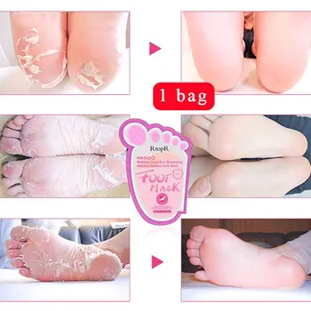 

2PCS Foot Mask Peel Dead Whitening Moisturizing Exfoliating Renewal Pedicure Remove Dead Skin Heel Socks Peeling Feet Care