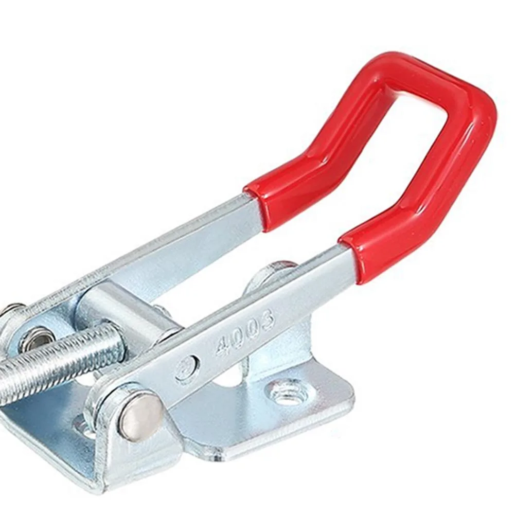 2 шт 4003 Pull Button Quick-Release треугольник-рычаг защелки Тип Toggle Clamp фунты, нагрузка 220 Drop Shopping