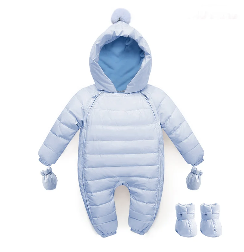 2017 Baby Winter Clothing Warm Hooded 90% Duck Down Baby Romper Newborn Baby Boy Girl Jumpsuits Children Snowsuit Down Clothes HTB1O2asRVXXXXbjXVXXq6xXFXXXz - 2017 Baby Winter Clothing Warm Hooded 90% Duck Down Baby Romper Newborn Baby Boy Girl Jumpsuits Children Snowsuit Down Clothes