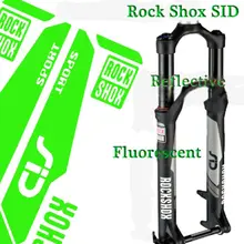 SID RockShox наклейки/наклейки для горного велосипеда передняя вилка Замена для MTB