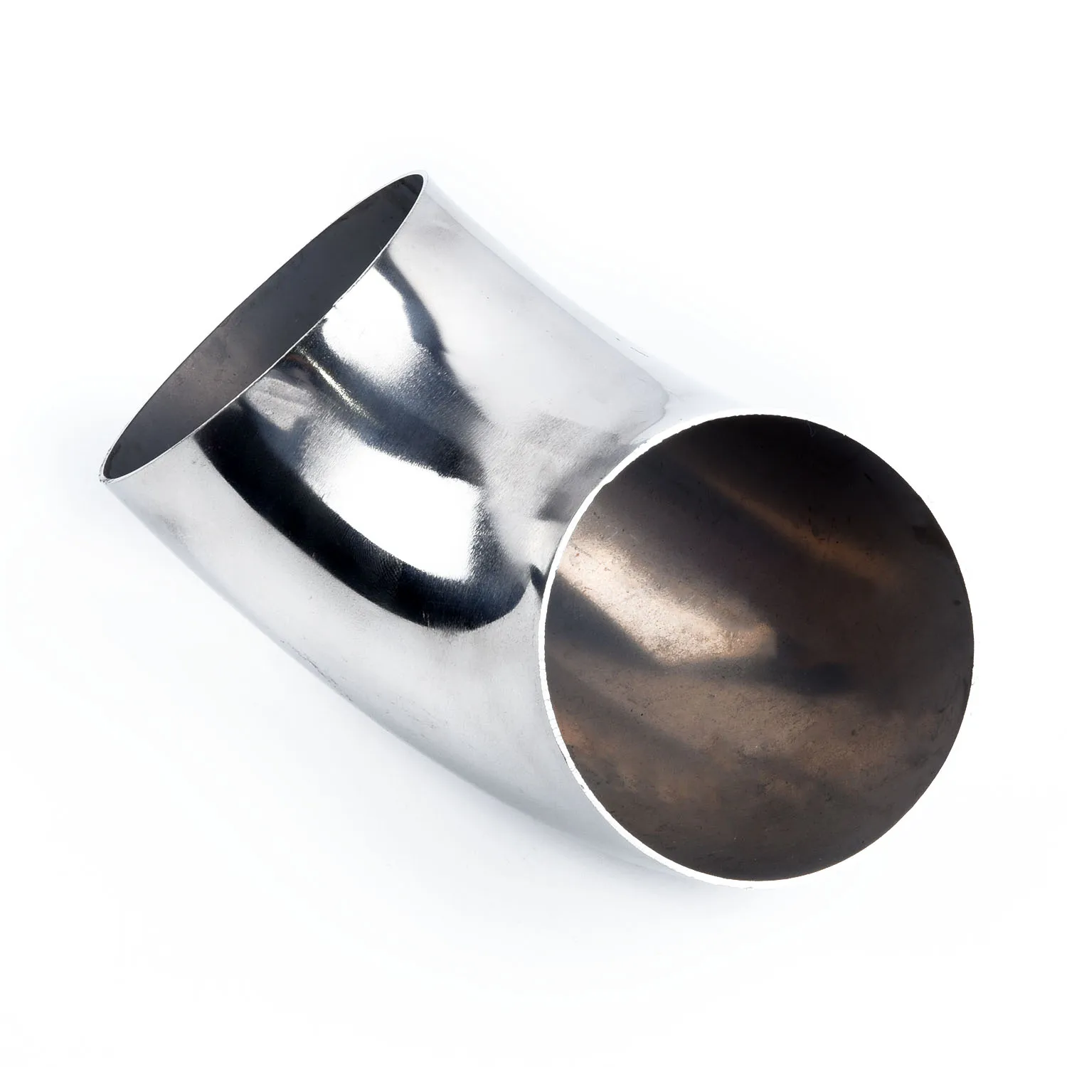 3 75MM 90 DEGREE TIGHT RADIUS MANDREL BEND STAINLESS STEEL EXHAUST