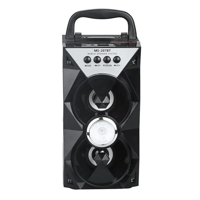 Высокое качество Super Bass Мультимедиа Bluetooth Беспроводной Портативный Динамик Super Bass с USB/TF/AUX/fm радио ja12