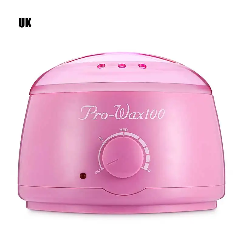 Pink UK 500 мл депиляции теплее воск нагреватель горшок здоровье и гигиена парафин жесткий Y Bean Эпиляторы мини SPA воск для теля машины - Цвет: Pink UK
