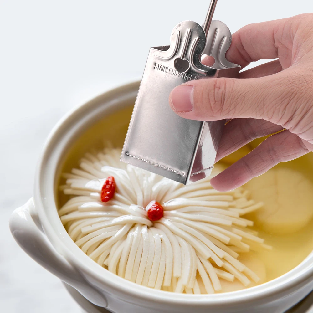 

Stainless Steel Tofu Shredder Slicer Mould DIY Chrysanthemum Tofu Knife Cutter Molecular Cuisine Kitchen Cooking Tools Household