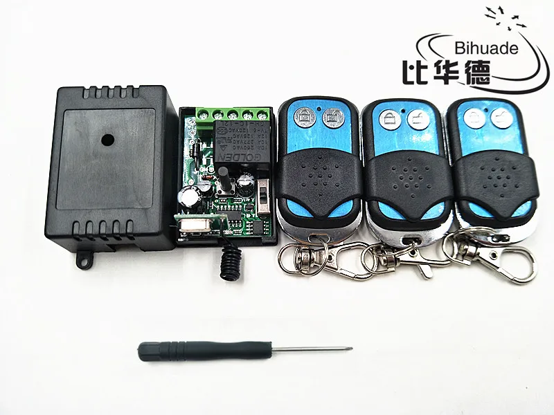 1 channel rf wireless remote control relay switch 12V 315mhz Relay Module Learning Code 1527 Switch With Remote Control  | Пульты ДУ -33003632567