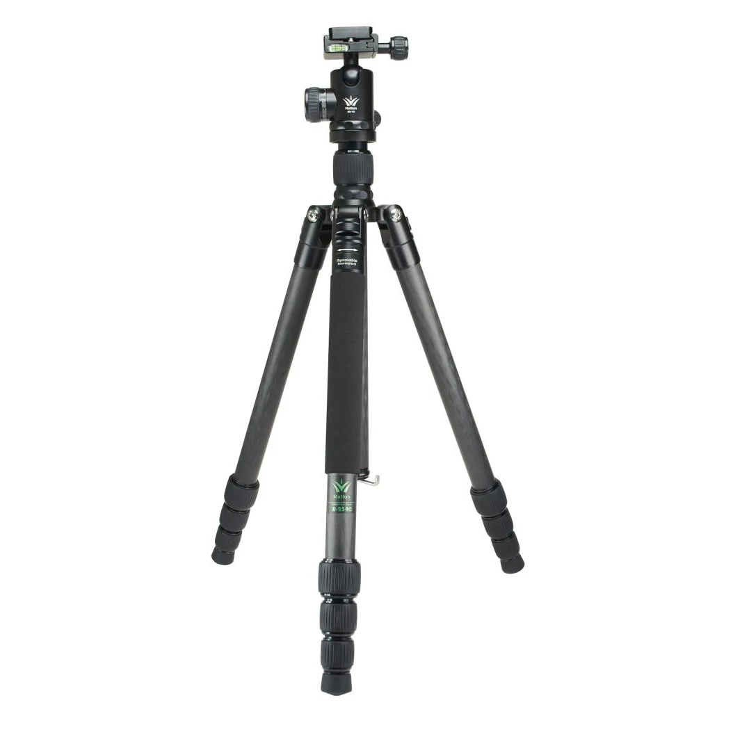 

Matton W-324C+Q44 High-grade Professional Carbon Fiber Tripod&ball Head Set Interface1/4-3/8inch For Digital/Video camera