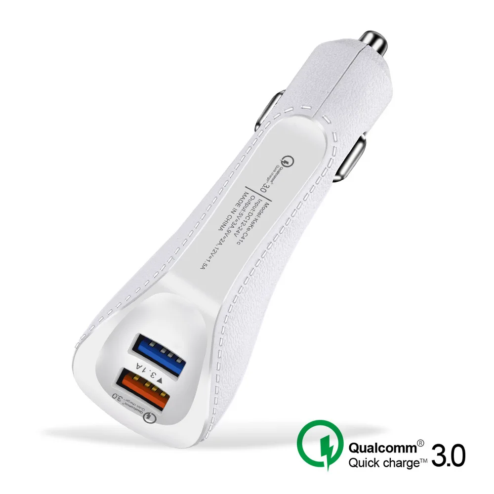 Автомобильное USB зарядное устройство Vanniso для быстрой зарядки 3,0 2,0 зарядное устройство для мобильного телефона 3 порта быстрое автомобильное зарядное устройство для iPhone samsung Tablet автомобильное зарядное устройство