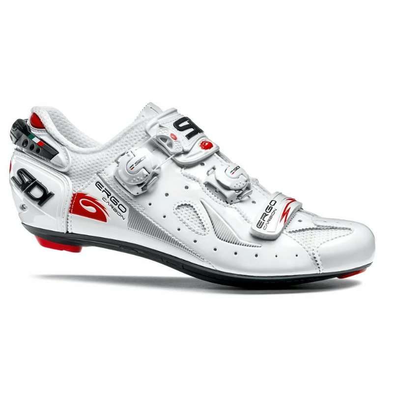Sidi Ergo 4 Carbon(Мега-версия для более широкой ноги) дорожная обувь с вентиляцией углеродная дорожная обувь с дорожным замком обувь для велоспорта