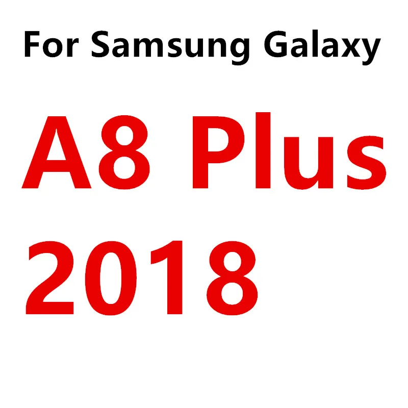 Для samsung Galaxy A30 A40 A50 A60 A70 M10 M20 A6 A8 J4 J6 A3 A5 A7 закаленное Стекло J1 J2 J3 J5 J7 Экран протектор - Цвет: A8 PLUS 2018