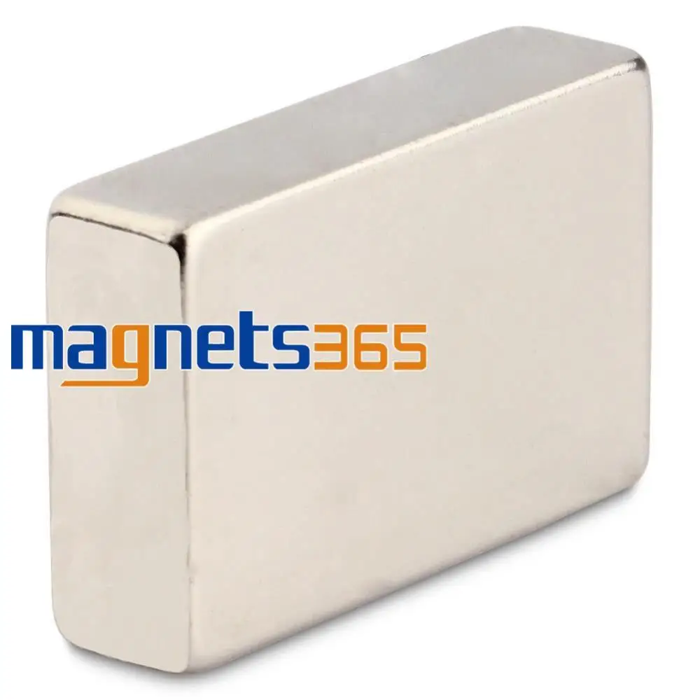 ОМО Magnetics 1 шт. N50 супер сильный Блок кубовидной неодимовые магниты 40x25x10 мм редкоземельных Бесплатная доставка