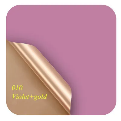Violet gold Золотой цвет цветок упаковочная бумага Флорист Поставки ручной работы материал DIY букет пакет Фестиваль подарочная упаковка крафт бумага 10 шт - Цвет: Violet gold